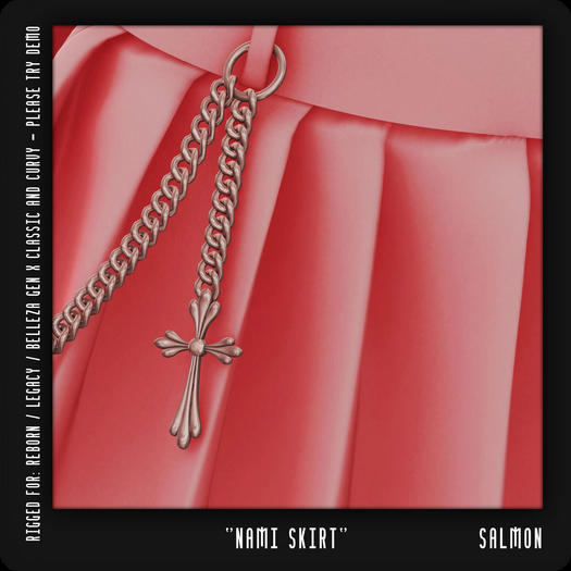 - TRIGGERED - Nami Skirt (Salmon) (BOXED)