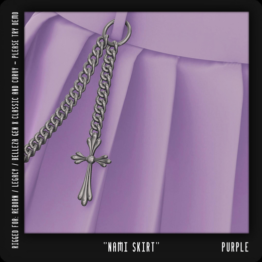 - TRIGGERED - Nami Skirt (Purple) (BOXED)