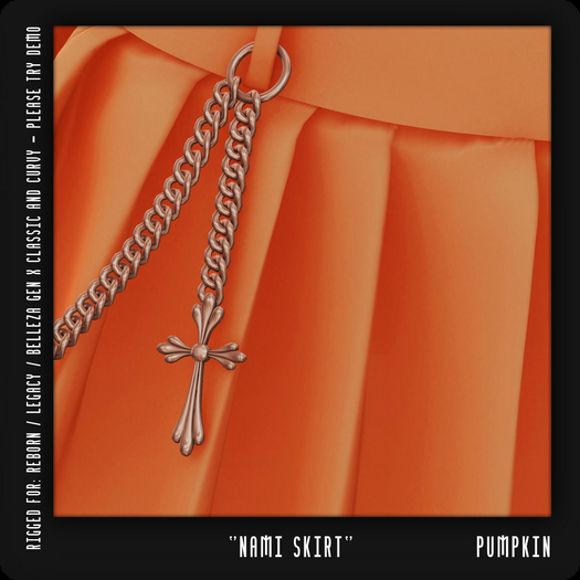 - TRIGGERED - Nami Skirt (Pumpkin) (BOXED)