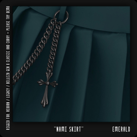 - TRIGGERED - Nami Skirt (Emerald) (BOXED)