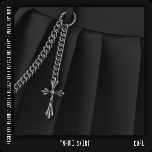 - TRIGGERED - Nami Skirt (Coal) (BOXED)
