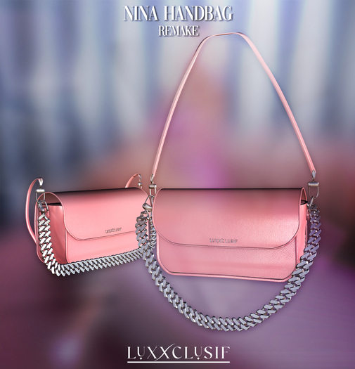 [LUXXCLUSIF] NINA HANDBAG REMAKE - Pink TriPi