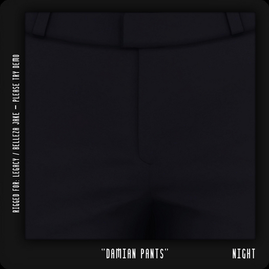 - TRIGGERED - Damian Pants (Night) (BOXED)