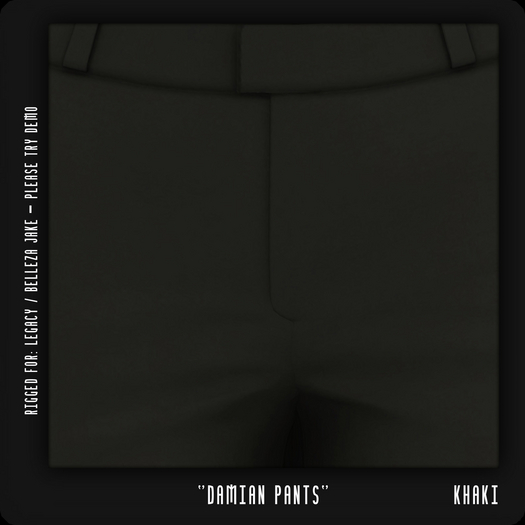 - TRIGGERED - Damian Pants (Khaki) (BOXED)