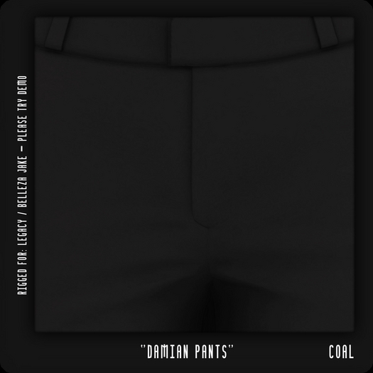 - TRIGGERED - Damian Pants (Coal) (BOXED)