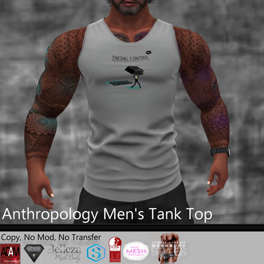 Taking Control  Men's Tank Top (FTNL)