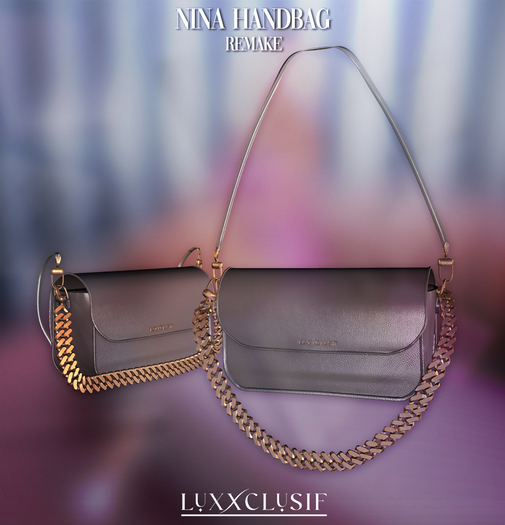 [LUXXCLUSIF] NINA HANDBAG REMAKE - Grey