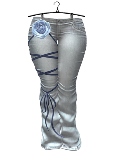 aprelle valentine jeans pewter