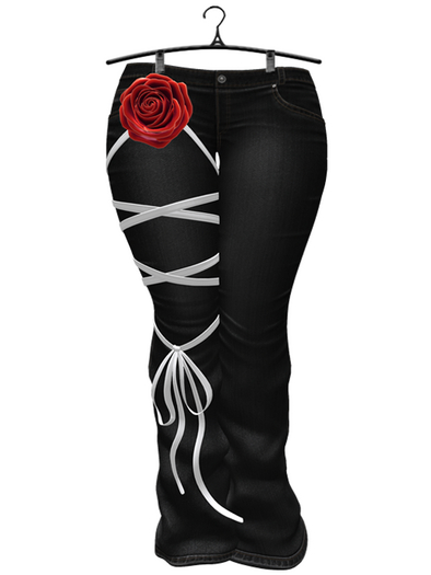 aprelle valentine jeans black