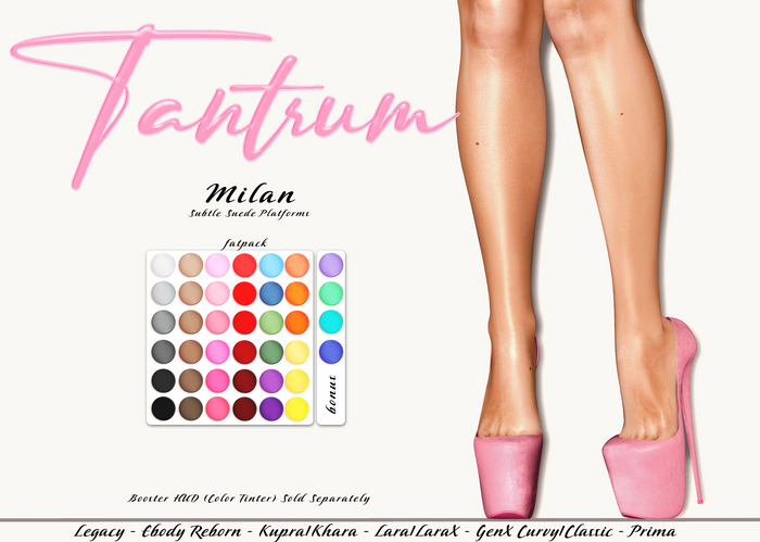 Tantrum - Milan Platforms - Fatpack 