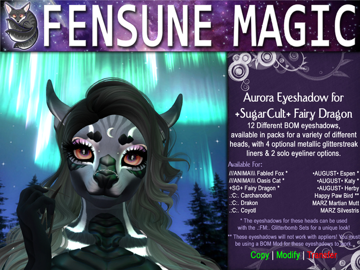 .:FM:. SG Fairy Dragon Aurora Eyeshadow Set