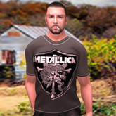 Lusch Mens Metallica T-Shirt (fitmesh)