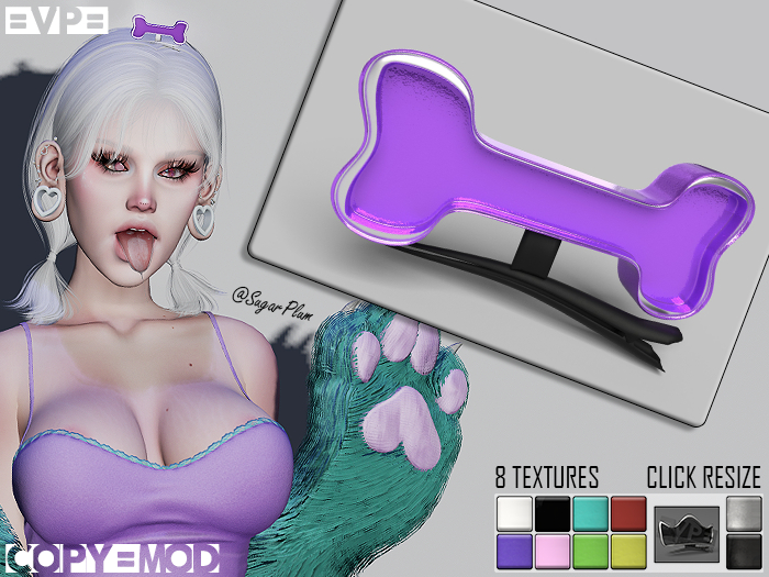 =VP=  Bone Hair Clip