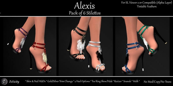 6 in stilettos