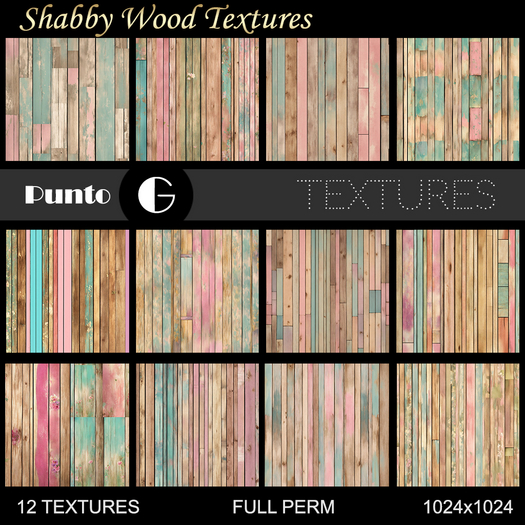Shabby Wood Textures
