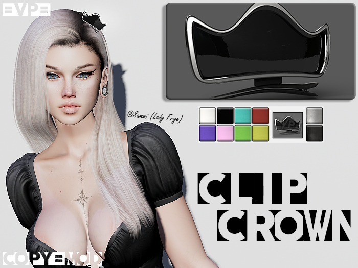 =VP=  Hair Clip Crown