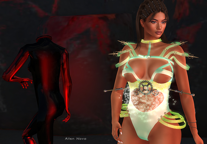 * Millenium * Green Corset - SALE !
