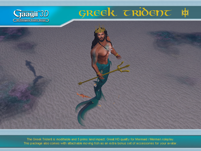 Gaagii 3D - Greek Trident