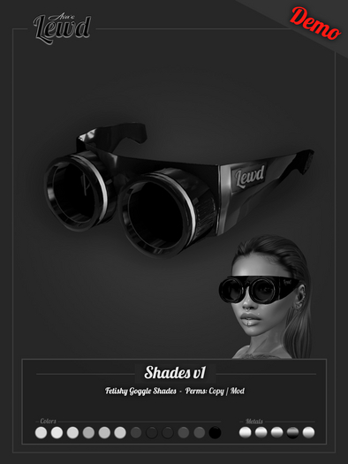 Ava's Lewd: [demo] shades v1 (wear me)