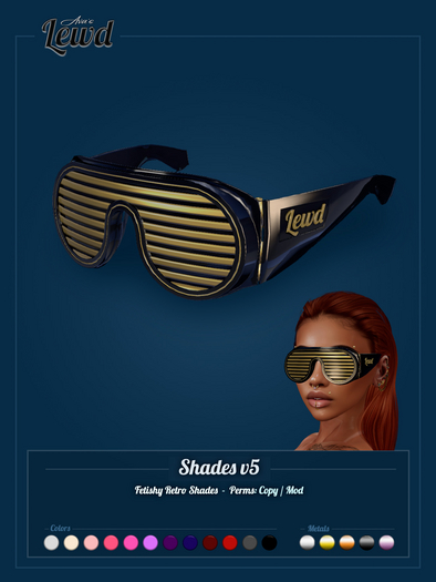 Ava's Lewd: Shades v5 (wear me)