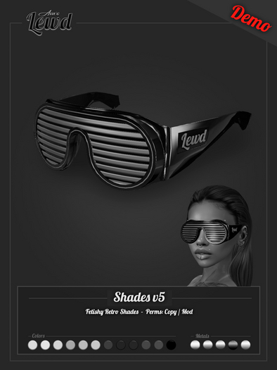 Ava's Lewd: [demo] Shades v5 (wear me)