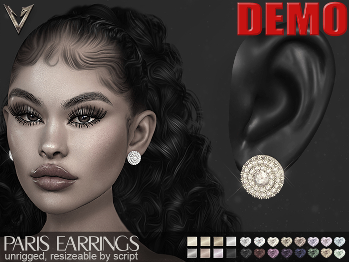 [VIPERA] DEMO Paris Earrings