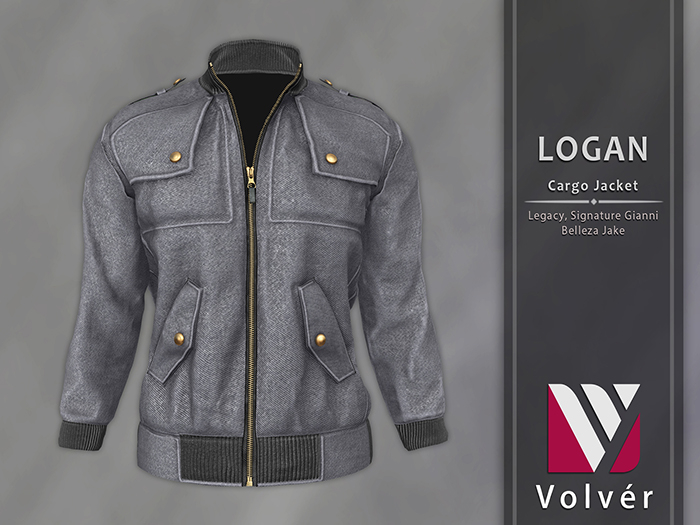 //Volver// Logan Cargo Jacket - Steelgray