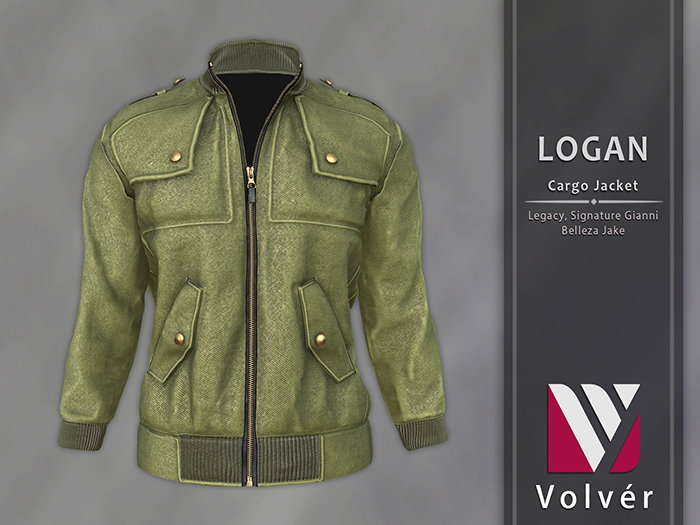 //Volver// Logan Cargo Jacket - Military
