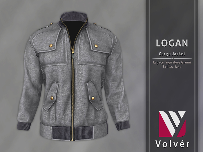 //Volver// Logan Cargo Jacket - Gray
