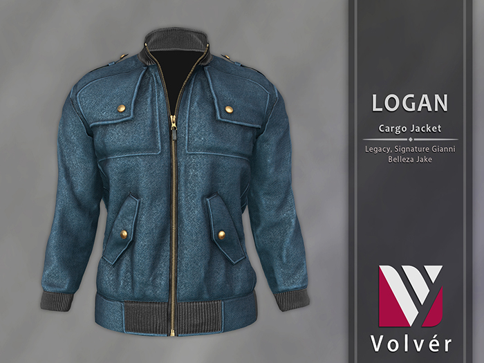 //Volver// Logan Cargo Jacket - Dark Teal