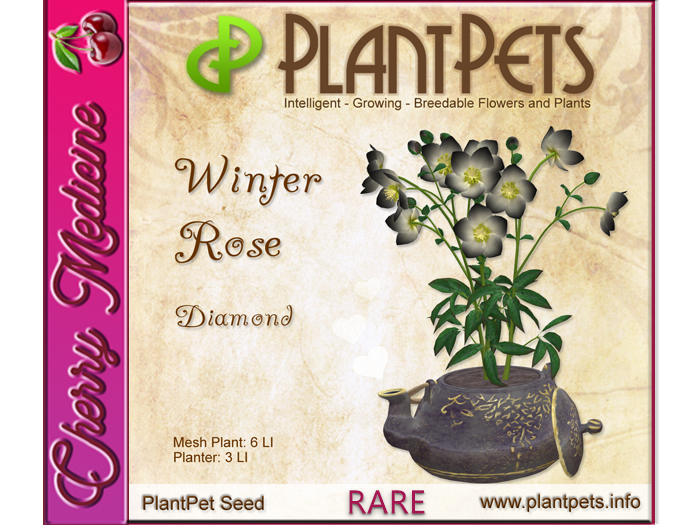 PlantPet Seed [Winter Rose *Diamond*]