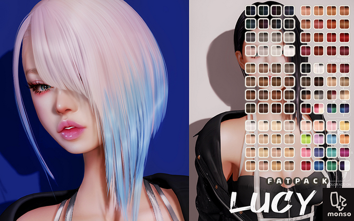 [monso] Lucy Hair /Fatpack