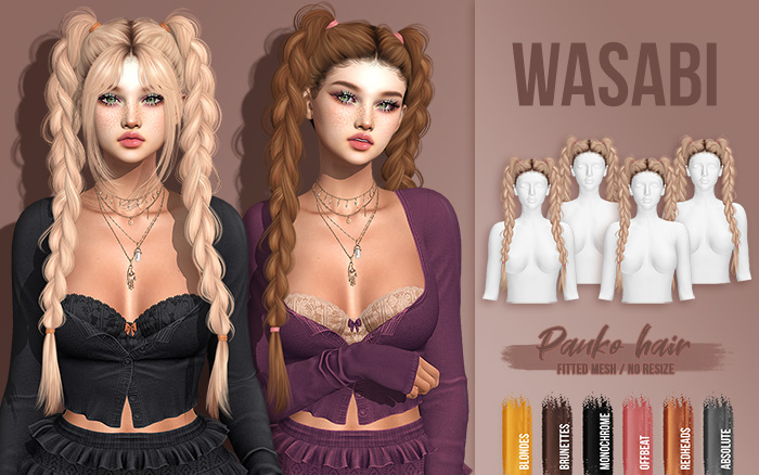 Wasabi // Panko Hair - Absolute Pack