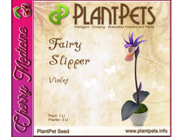 PlantPet Seed [Fairy Slipper *Violet*]