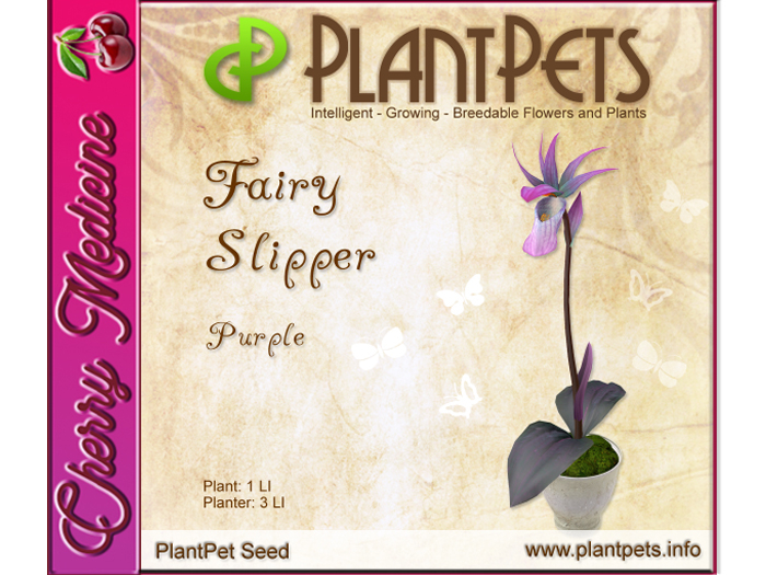 PlantPet Seed [Fairy Slipper *Purple*]