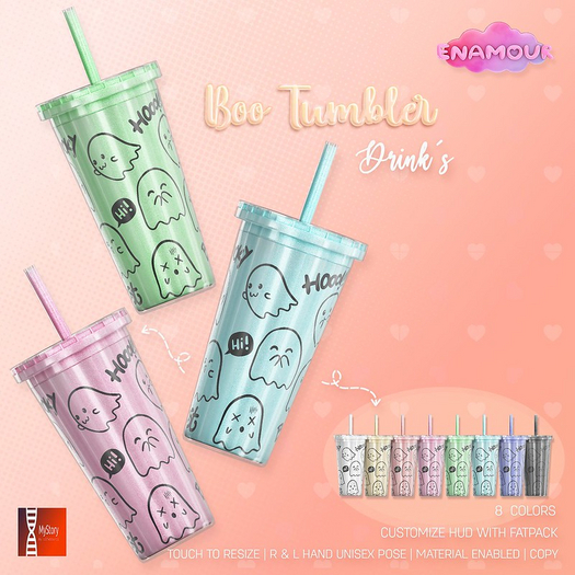 [ENAMOUR] [MYSTORY] BOO TUMBLER  FATPACK