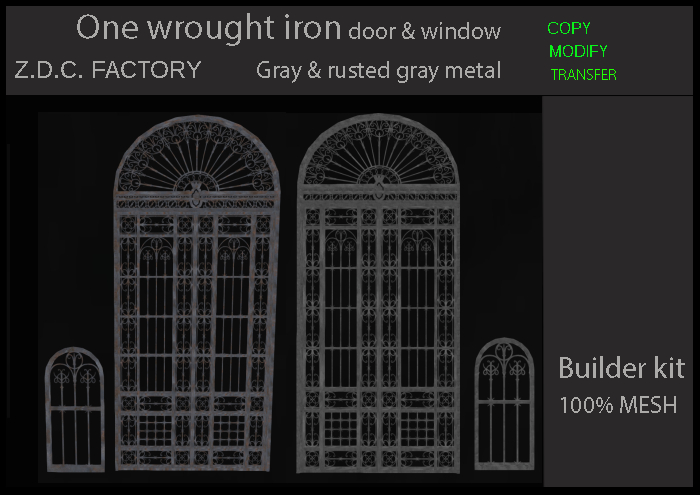 wrought iron gate