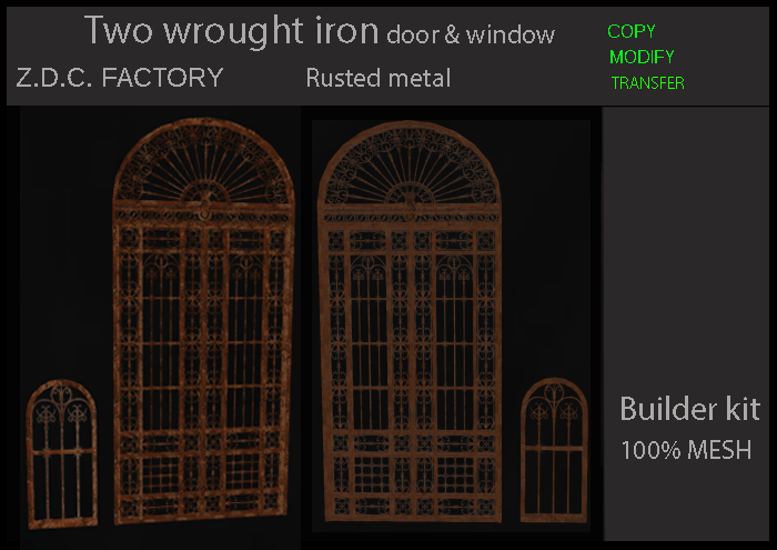 wrought iron gate