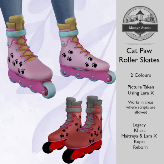 Mostyn St- Cat Paw Skates