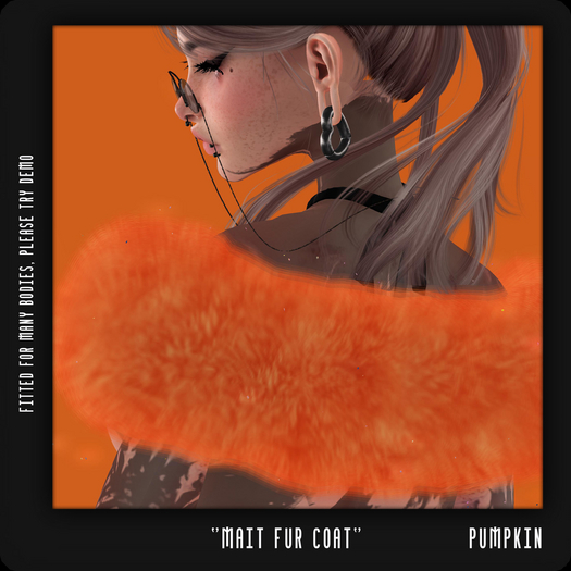 - TRIGGERED - Mait Fur Coat (Pumpkin) (BOXED)
