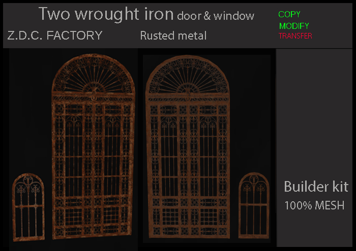 wrought iron gate