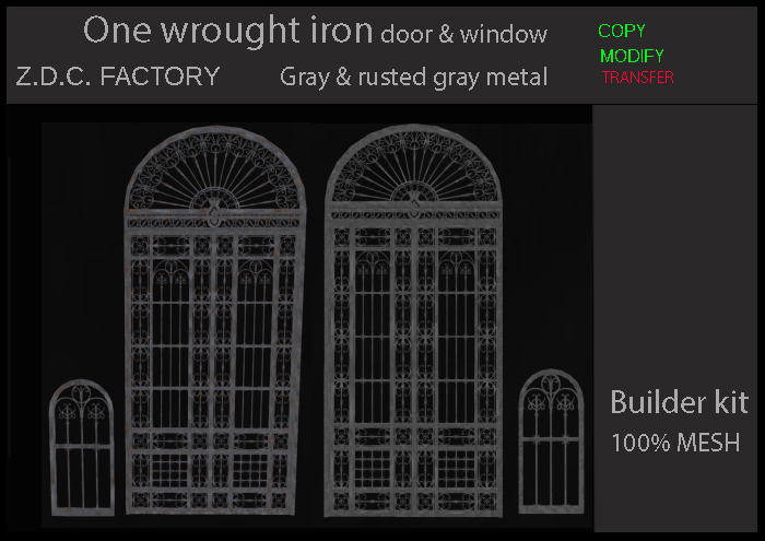 wrought iron gate