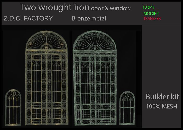 wrought iron gate