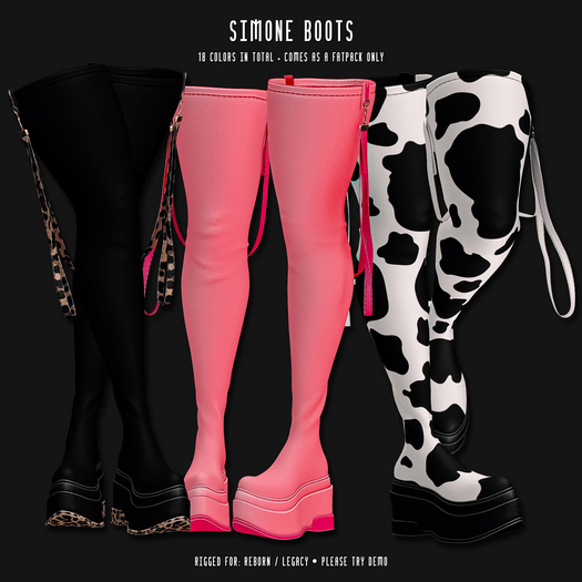 - TRIGGERED - Simone Boots FATPACK (BOXED)