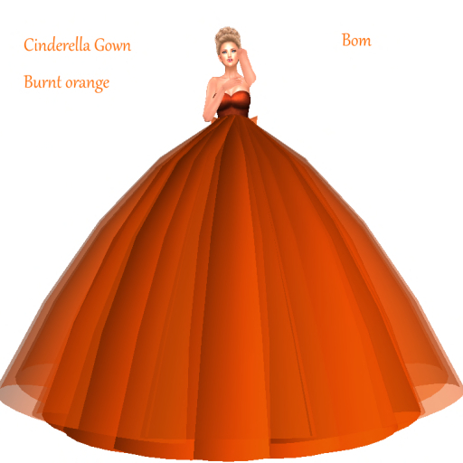 <JB> Cinderella Burnt Orange