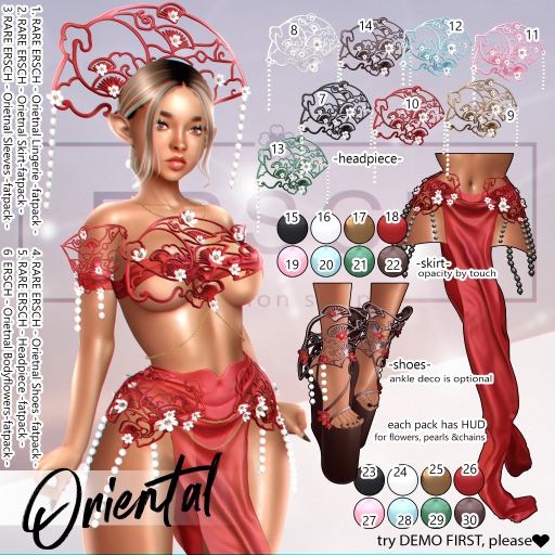 01. ERSCH - Oriental {LaraX} Lin RARE