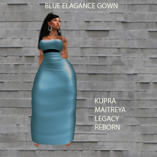 BLUE ELAGANCE GOWN