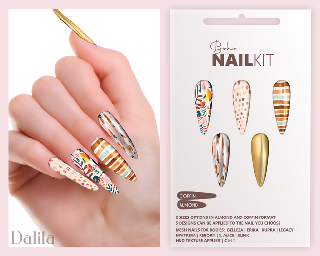 Dalila Boho Nail Kit