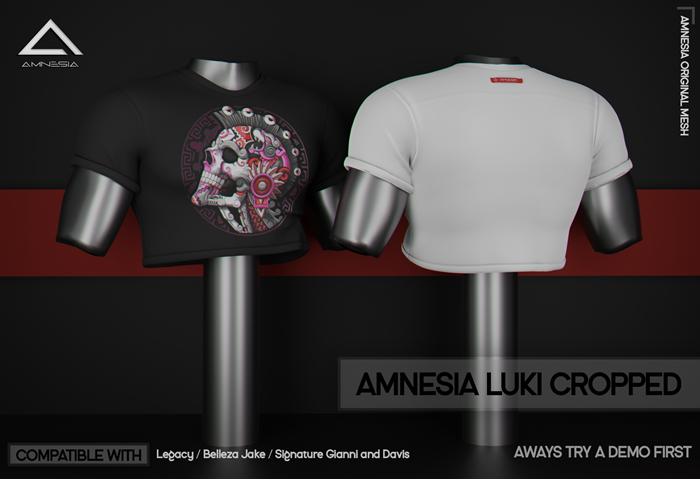 # AMNESIA - Luki Cropped - FATPACK