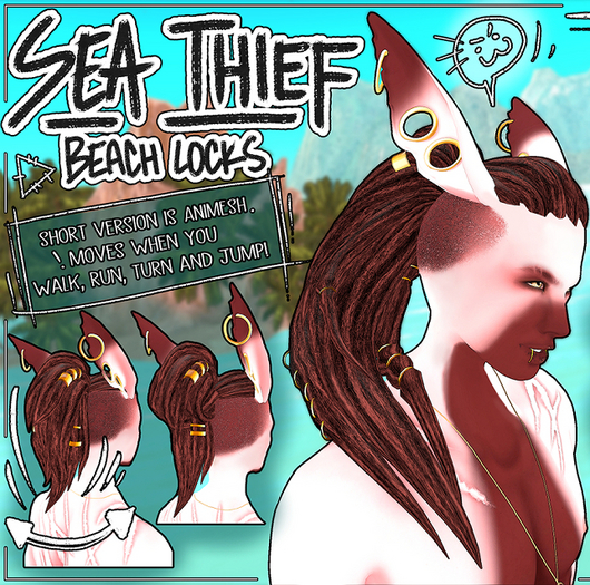 // Isyn // Sea Thief [Animesh and Rigged Hair]